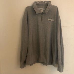 Disneyland Resort Mickey Disney Quarter Zip Sweatshirt Cozy Oversized 3x Plus